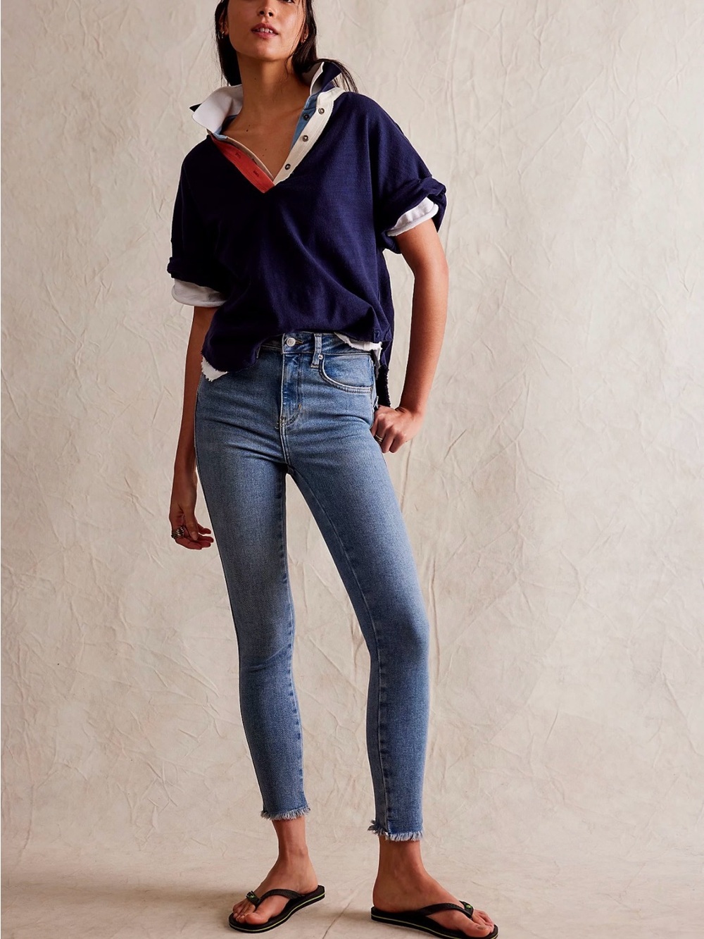 We The Free Raw High-Rise Jegging